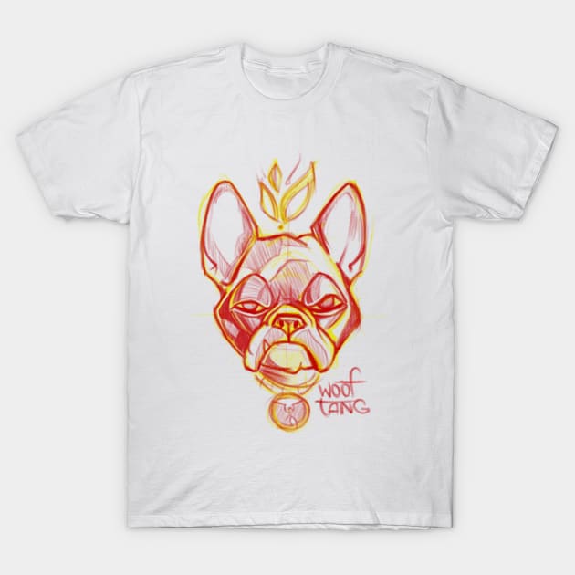 Frenchie Bulldog T-Shirt by blakvetal